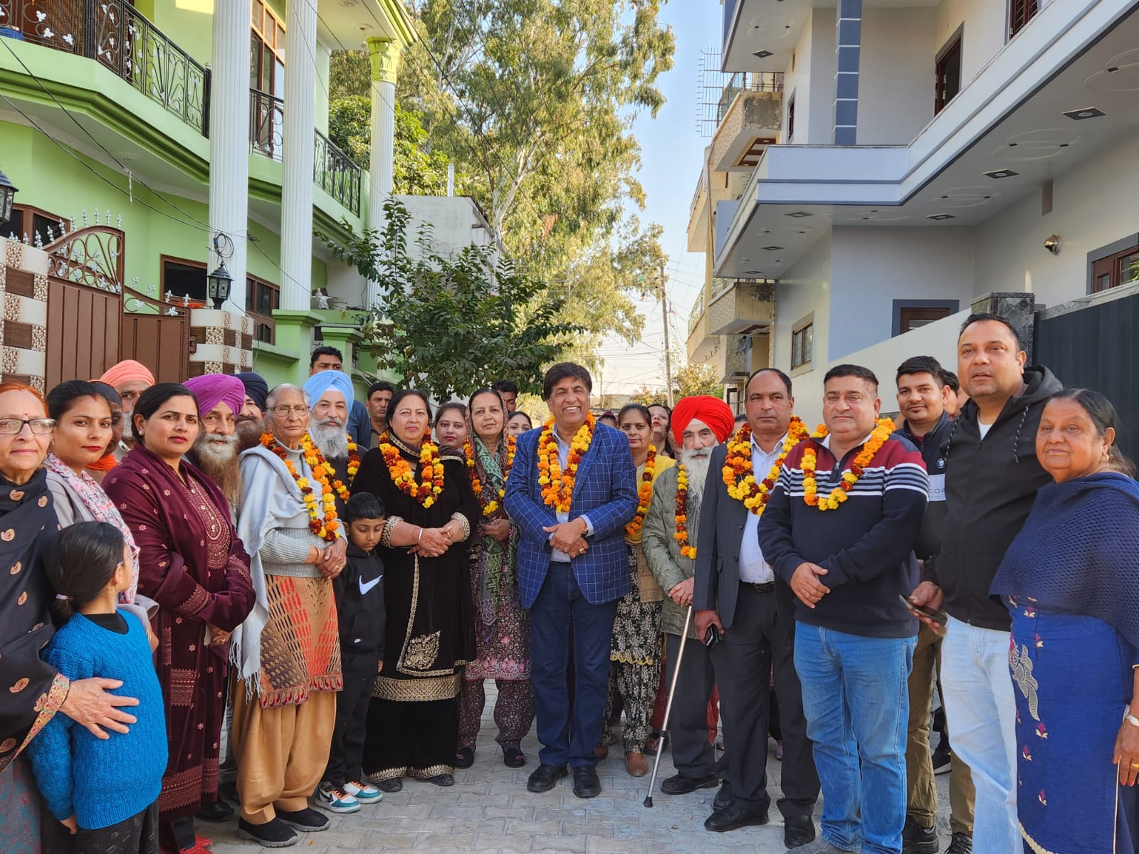 MLA Jimpa inaugurated water supply and sewerage work in Ward No. 31